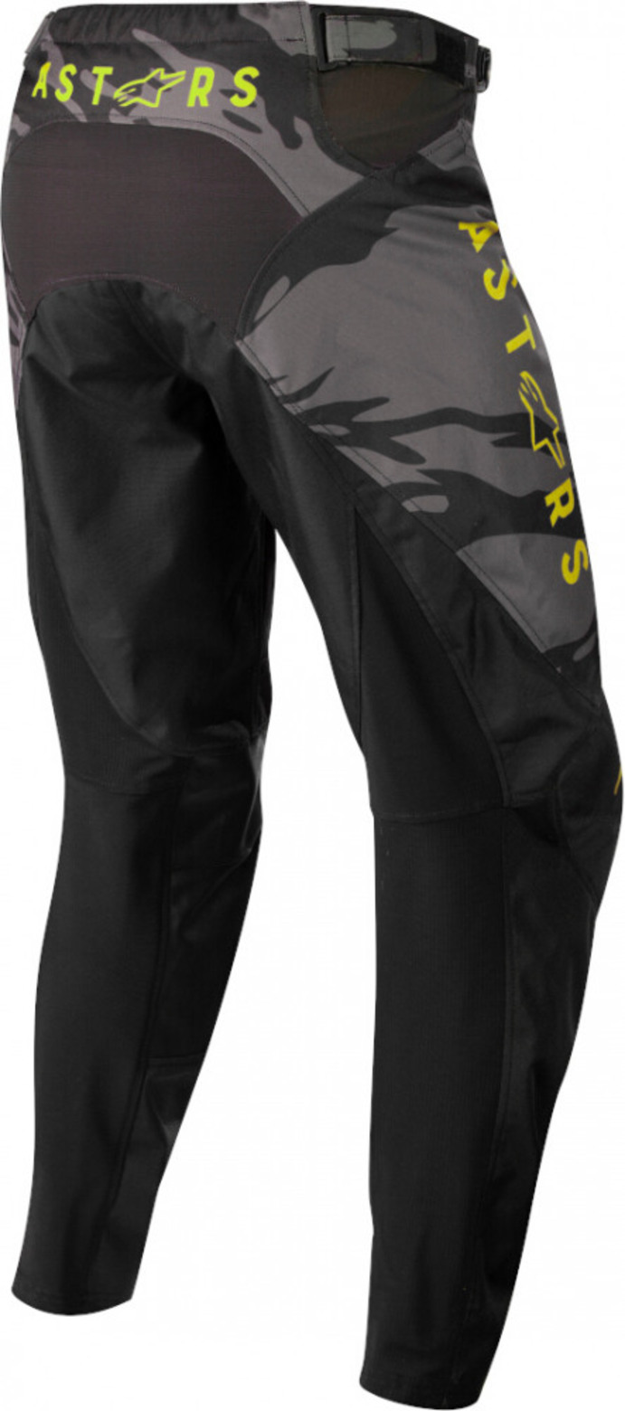 ALPINESTARS Мотобрюки кроссовые RACER TACTICAL PANTS (черно-серо-камуфляжно-желтый, 1154, 36)-1
